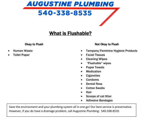 what is flushable